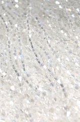 4 Mm Şeffaf Kristal Taş Boncuk