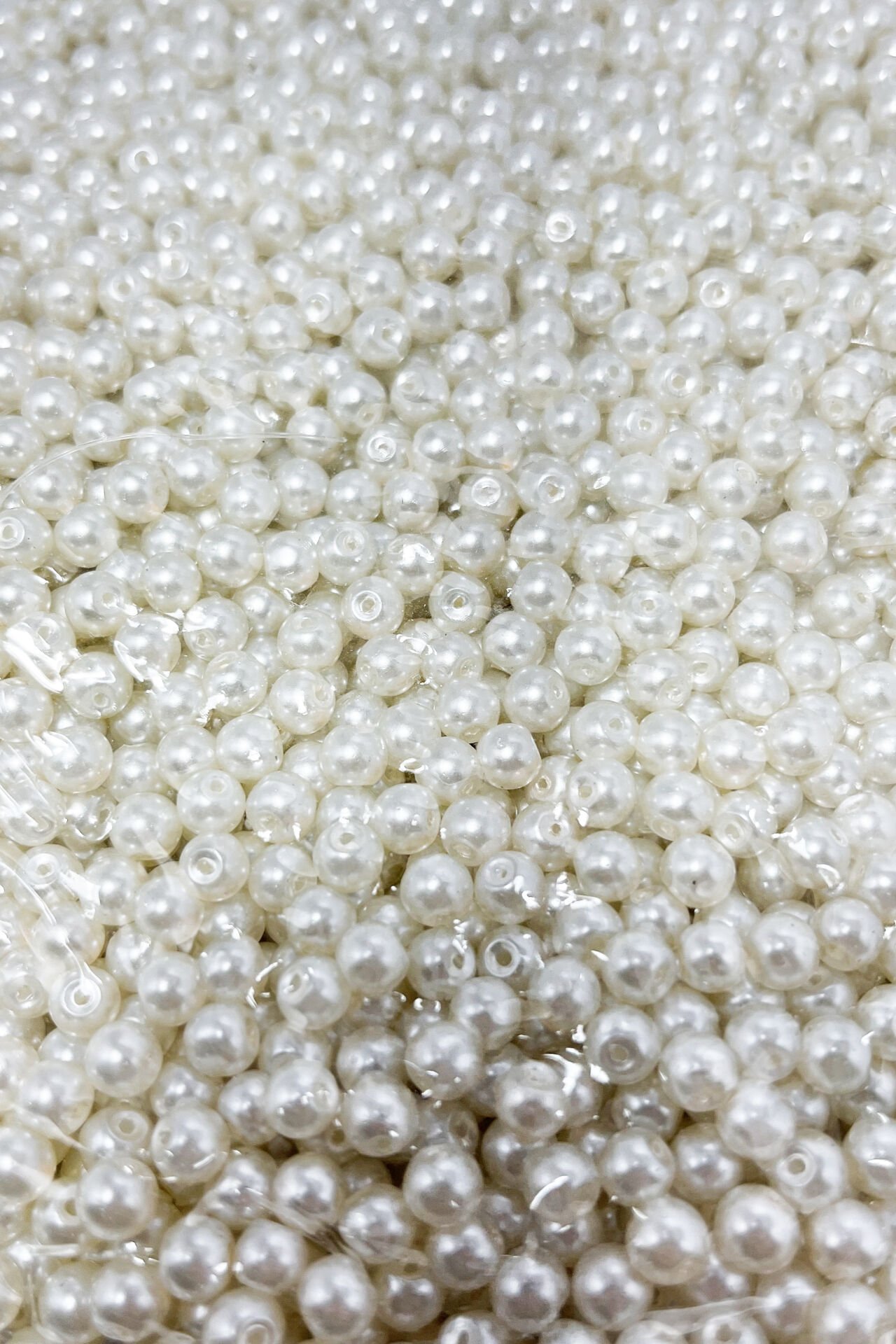 4 Mm Krem Dikme İnci