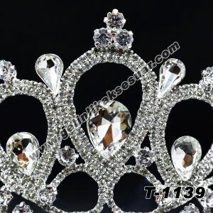 Kristal Taşlı Gelin Tacı