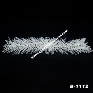 Şeffaf Kristal Taşlı Saç Ve Türban Aksesuarı