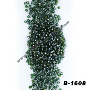 Zümrüt Yeşili Renkli Kristal Taşlı Baş Aksesuarı